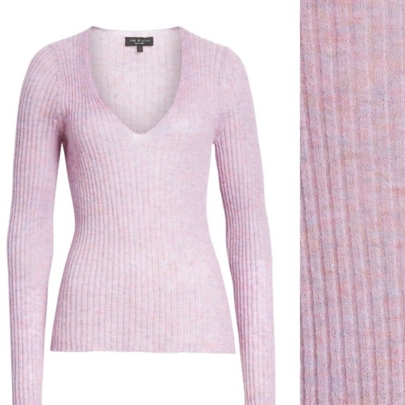 Rag & Bone Cashmere V-neck - Picture 4 of 4